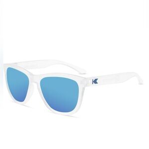 Knockaround Premiums Polarized Kids’ Sunglasses - Blueberry Jellyfish/Blue Color